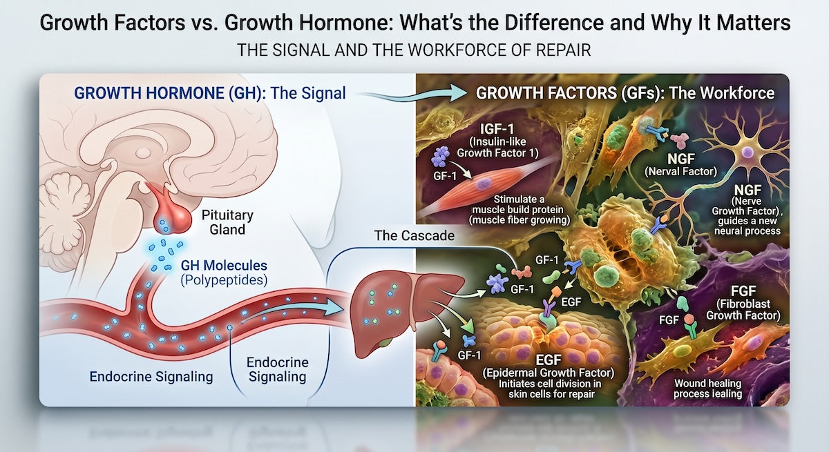 Growth Factors vs. Growth Hormone: What's the Difference and Why It Ma ...