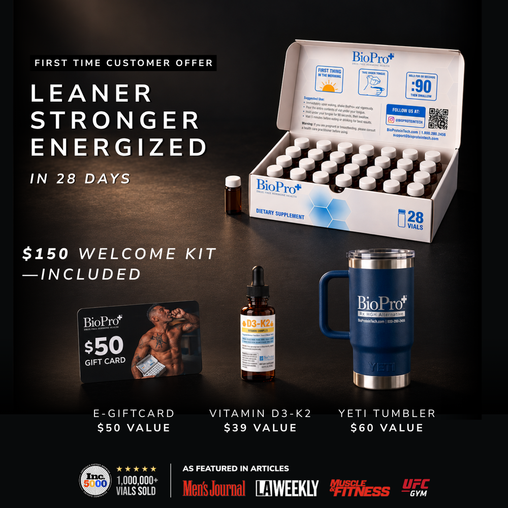 BioPro+ Offer $199 | Tumbler + D3-K2 Gift