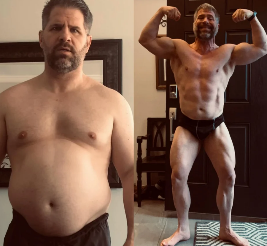 8-month transformation using BioPro+ with training and nutrition