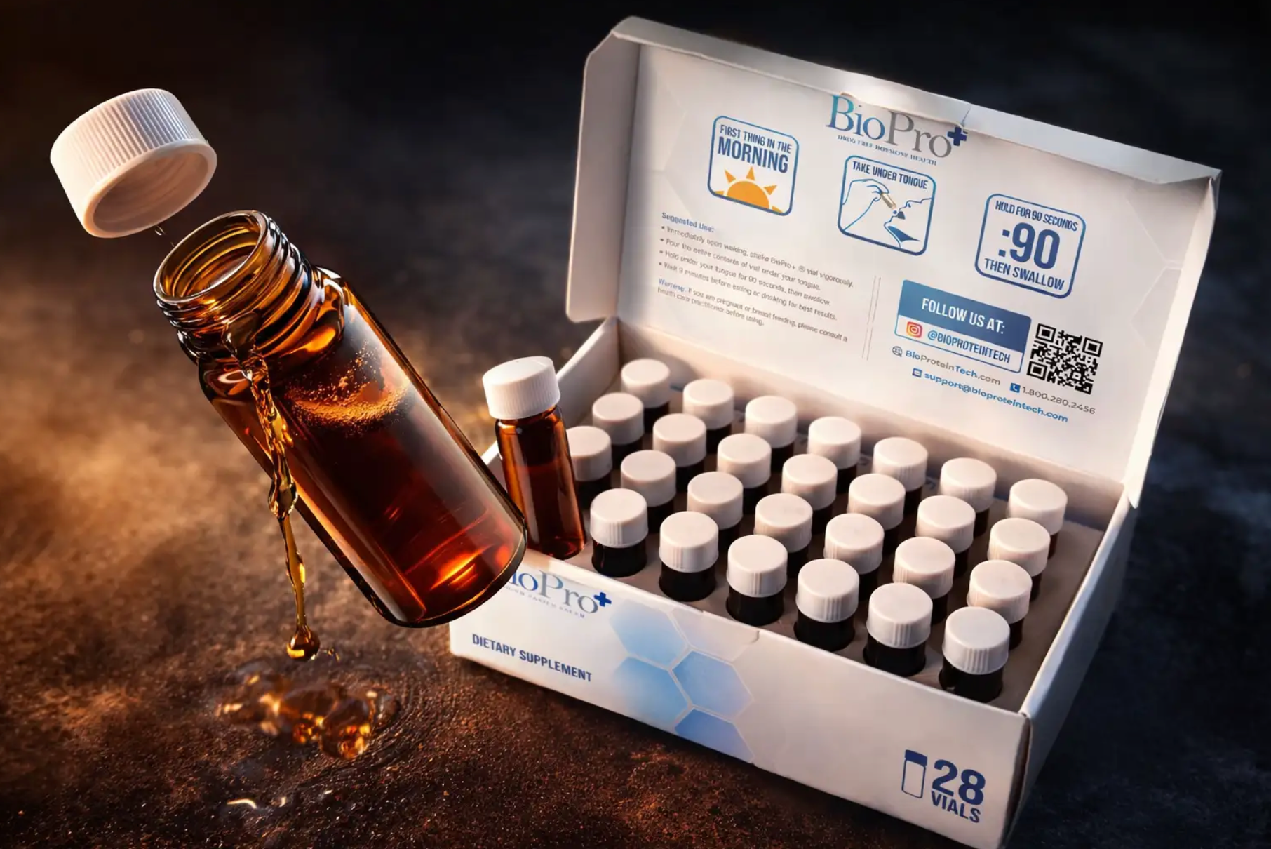 BioPro+ vial